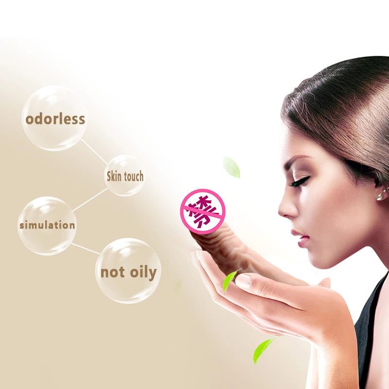 Силиконовый реалистичный огромный вибратор HEYIYI вибрирующий большой