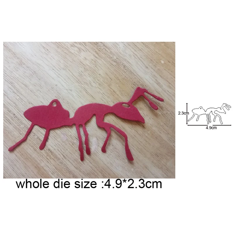 

ant insect 2020 Metal Cutting Dies for DIY Scrapbooking dies Stamp Card Making Decorative Craft Embossing Die Cuts Stencils dies