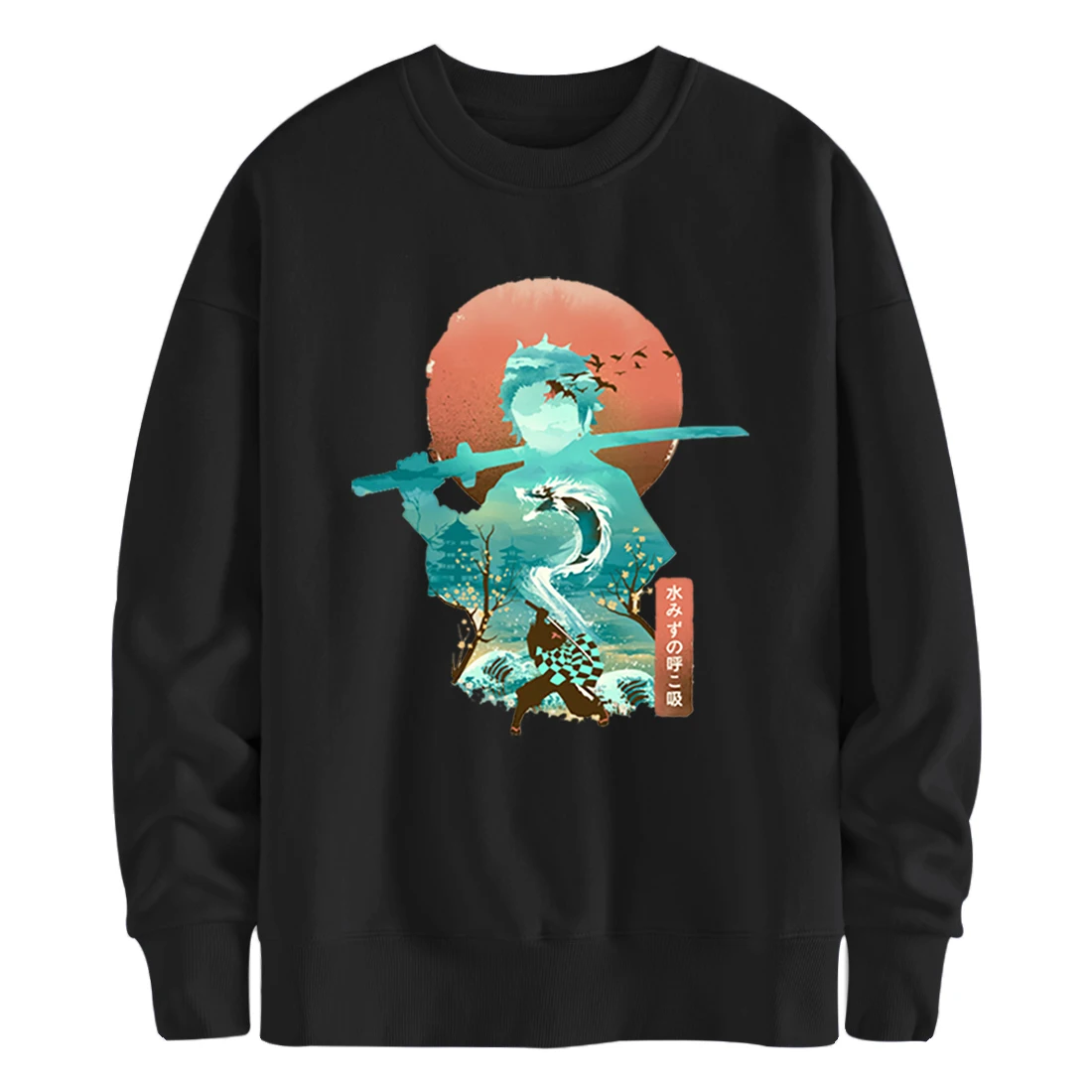 Демон убийца мужские толстовки с капюшоном осень-зима Толстовка Harajuku О-образным