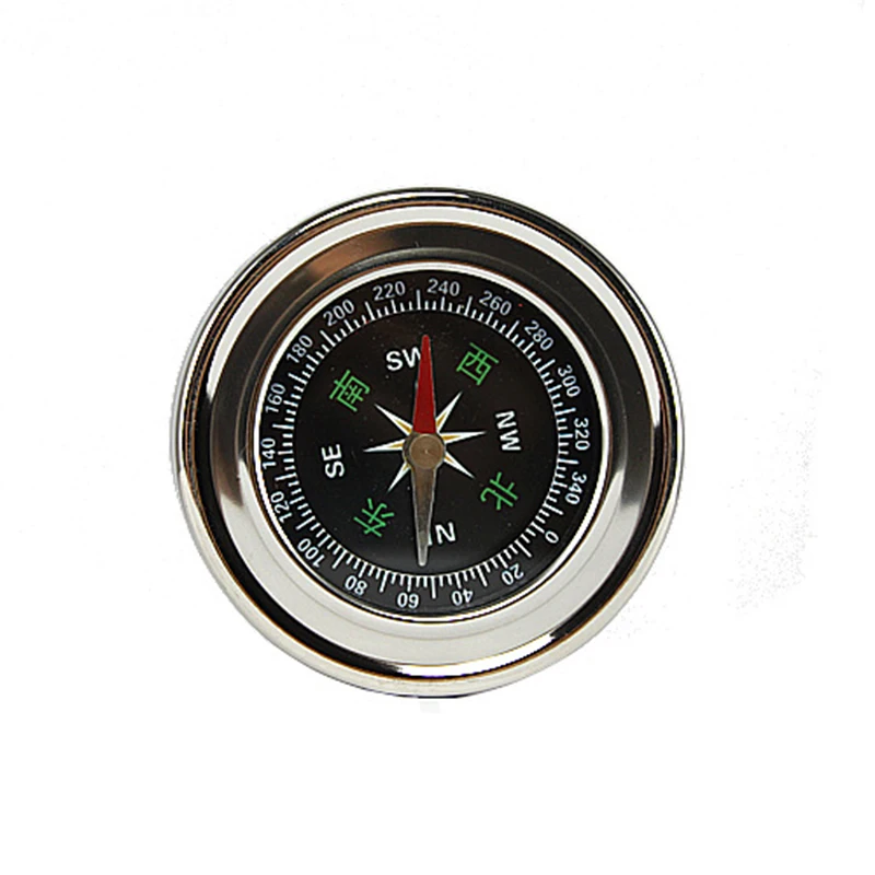 60 мм автомобильный компас металлический нержавеющая сталь анти ударный