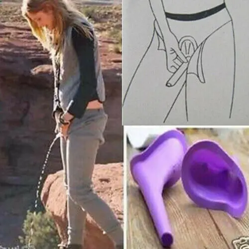 3 шт. Портативный женская обувь Большие размеры женские писсуара мочи Ви Воронка