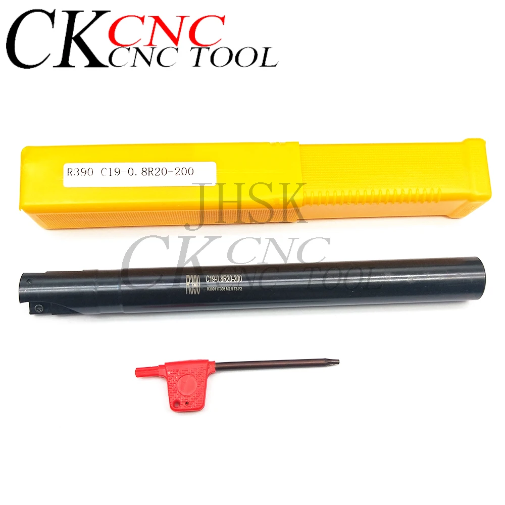 1 шт. R390 C19 0.8R20 200L держатель фрезы торцевая фреза Арбор антивибрационный