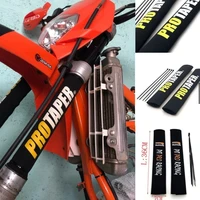 hot sale front fork protector rear shock absorber guard wrap cover for crf yzf ktm klx dirt bike motorcycle atv quad motocross