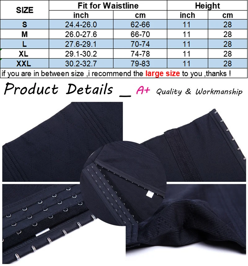 Мужской моделирующий пояс NINGMI для похудения компрессионный тренажер талии