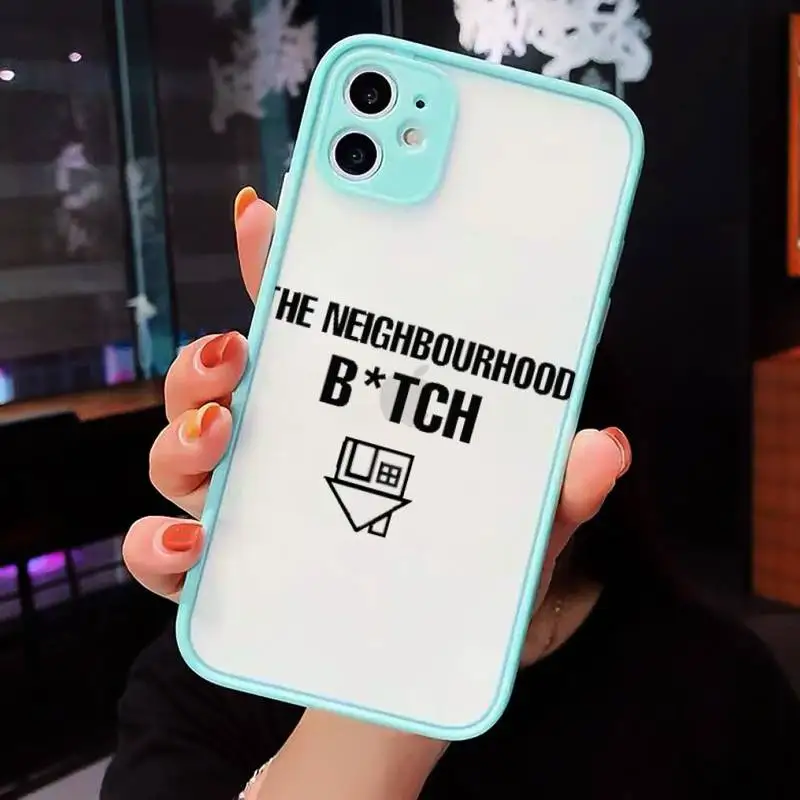 

THE NBHD Phone Cases Matte Transparent for iPhone 7 8 11 12 s mini pro X XS XR MAX Plus cover funda