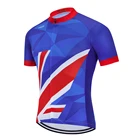 Летняя британская велосипедная майка teleyi, Майо Ropa Ciclismo, гоночный велосипед, одежда для велоспорта, 100% полиэстер, Мужская велосипедная одежда