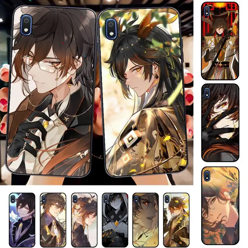 

zhongli genshin impact Phone Case for Samsung A51 01 50 71 21S 70 31 40 30 10 20 S E 11 91 A7 A8 2018
