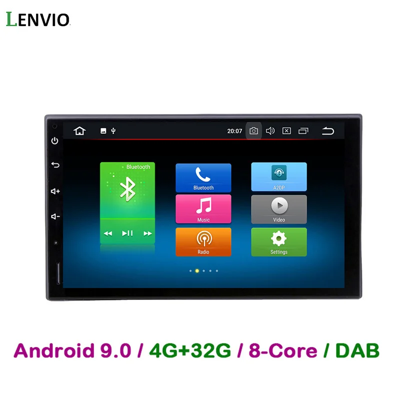 Автомагнитола Lenvio на Android 9 0 с восьмиядерным процессором ОЗУ 4 Гб ПЗУ 32 ГБ GPS