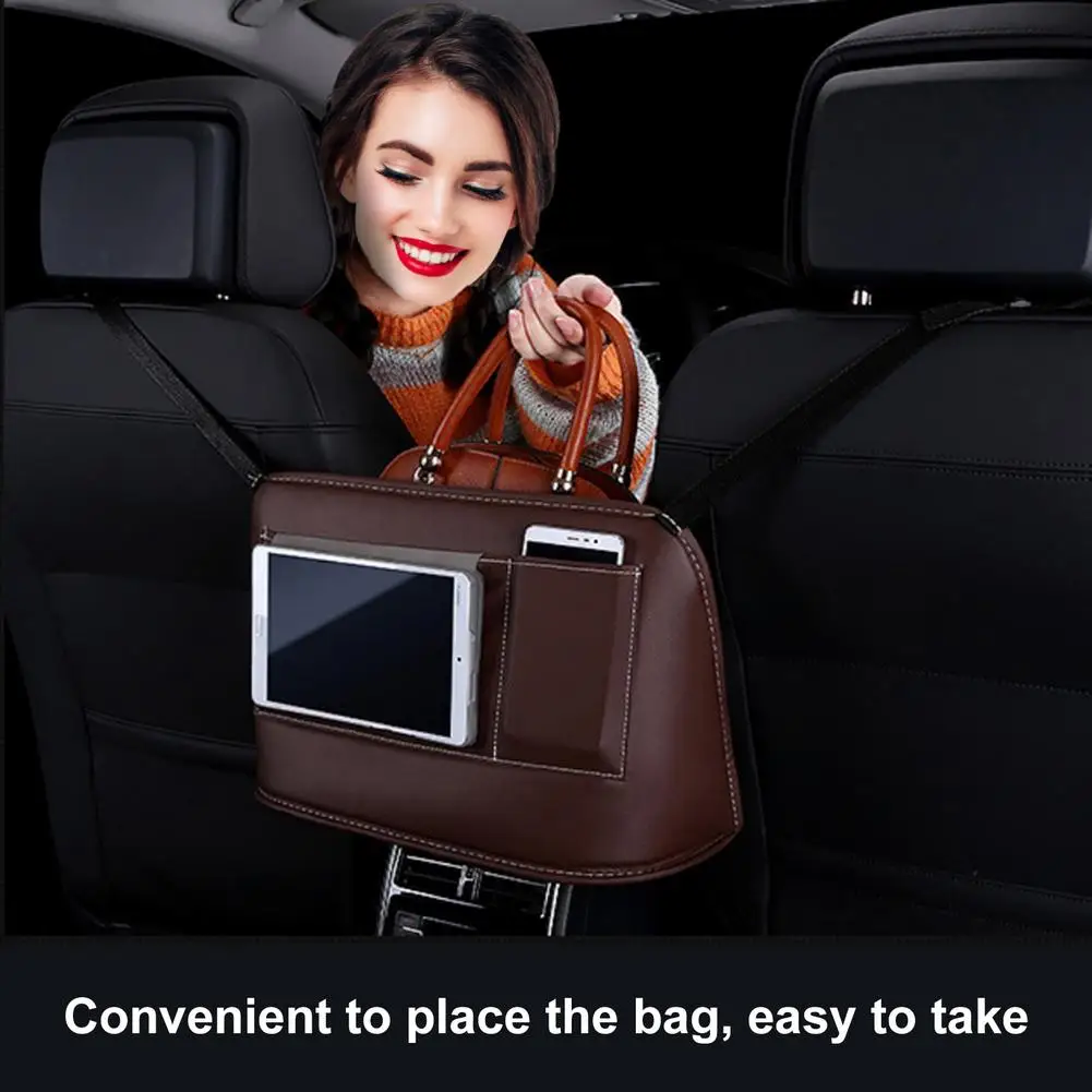 

Автомобильная сумка для хранения, органайзер, барьер для держателя заднего сиденья, многофункциональный автомобильный контейнер для хране...