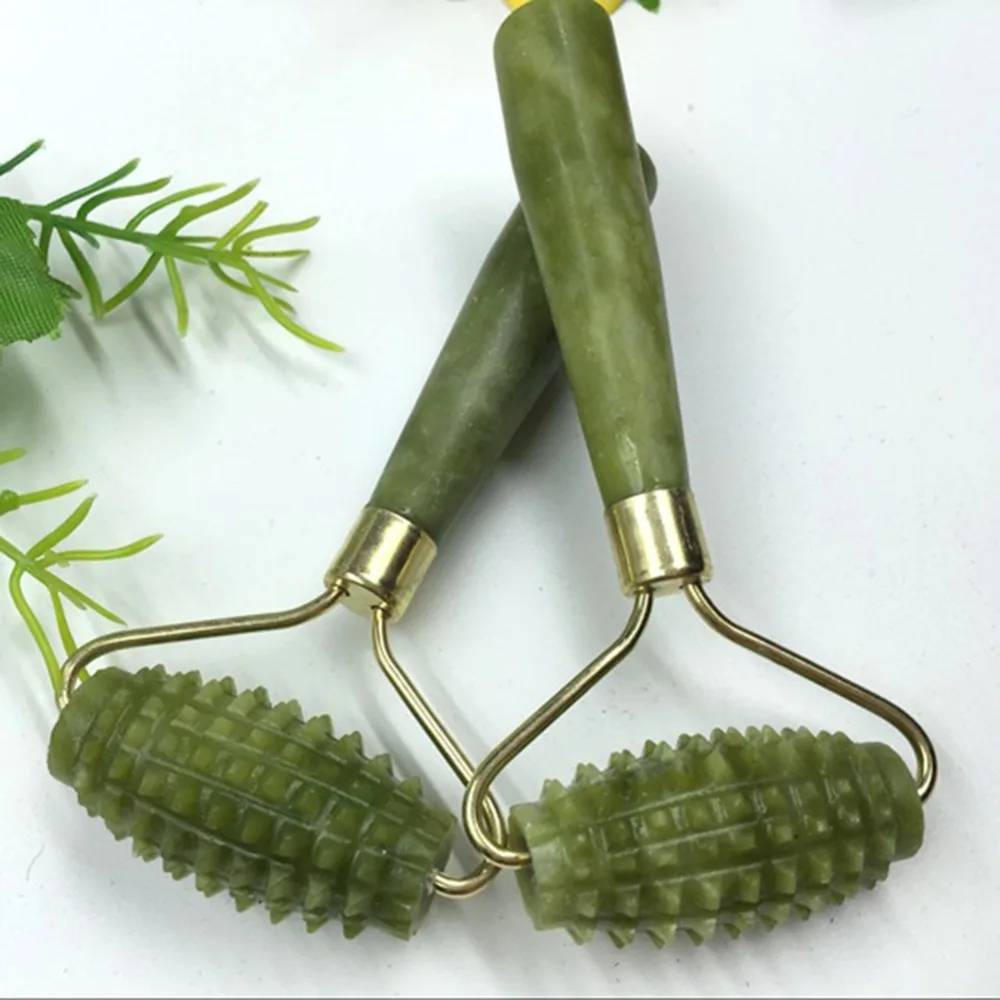 

Antique New Face Body Massage Spa Type Antique Jade Stone Massage Roller Fein