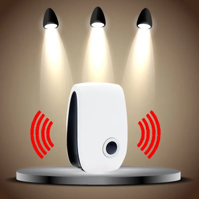

Ultrasonic Pest Repeller Rodent Control Indoor Cockroach Mosquito Insect Killer Electronic Mosquito Repellent EU/US/UK Plug