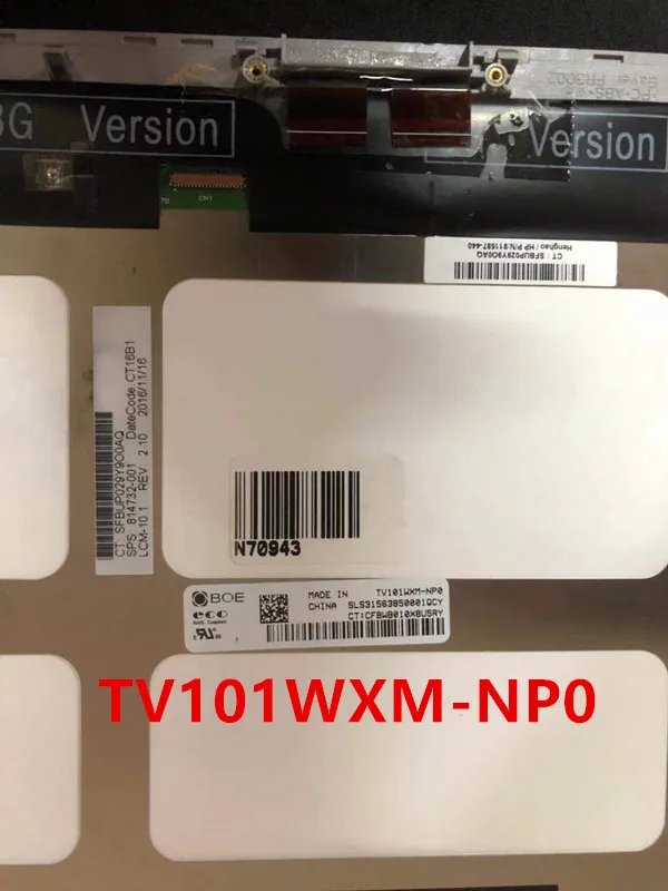 3G версия для HP X2 ЖК экран сенсорный стекло дигитайзер в сборе PAVILION 10 N 10N|screen hp pavilion