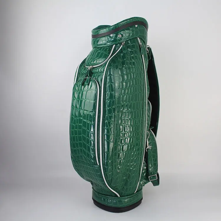 Waterproof Lightweight Golf Standard Ball Bags Uxury Brand Bag Crocodile pattern
