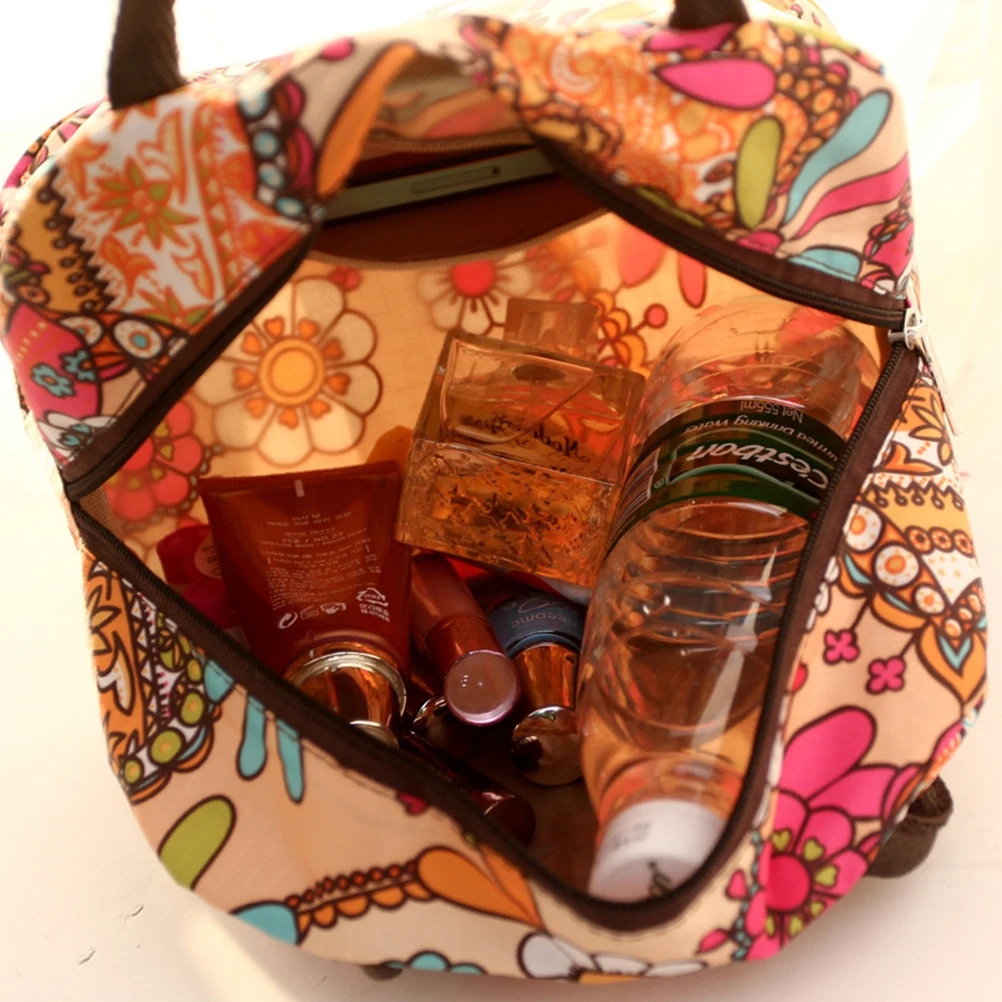 1 шт. сумка для ланча многоразовая тоут обеда Сумка водонепроницаемая Холщовая