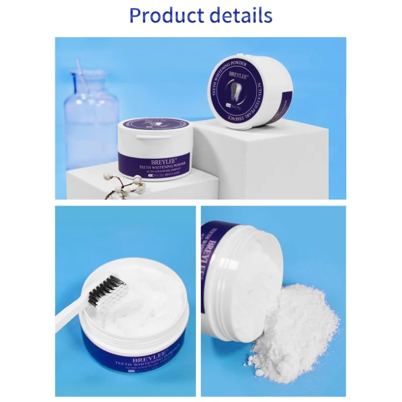 

Pearl Whitening Tooth Powder Get Rid Of Tooth Yellow Stain Bad Breath Tooth Whitening Powder