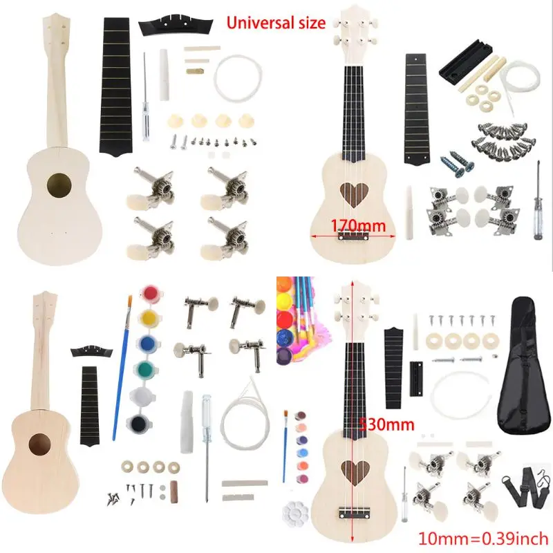 

DIY Ukulele Make Your Own Ukulele Hawaii Ukulele Kit