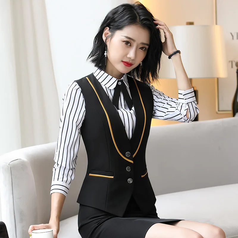 Черные синие красные жилеты для торжественных событий женщин жилет Зауженная