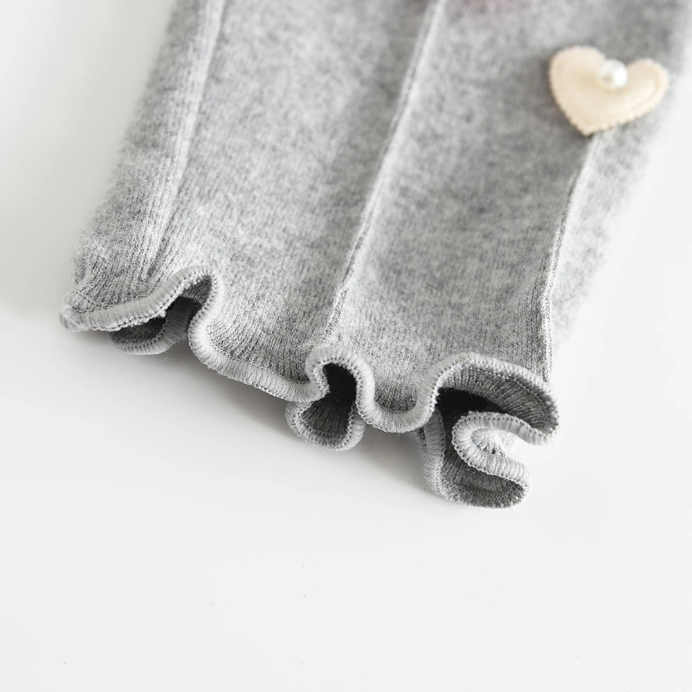 CYSINCOS Kids Cute Stretchy Warm Cotton Trousers Girls Leggings Soft Cartoon Pants Children Clothing 2020 Spring | Детская одежда и