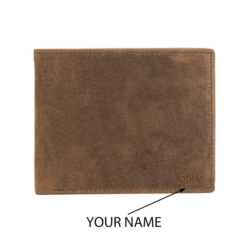 BOBO BIRD кошелек из натуральной кожи гравировка вашего имени 4 цвета тонкий для