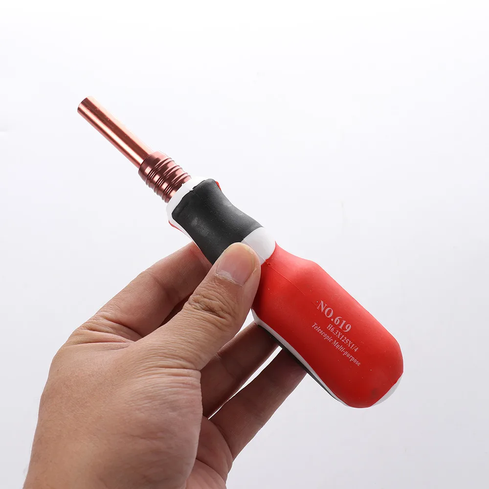 1 шт. отвертка регулируемые Биты для отвертки телескопическая с храповым