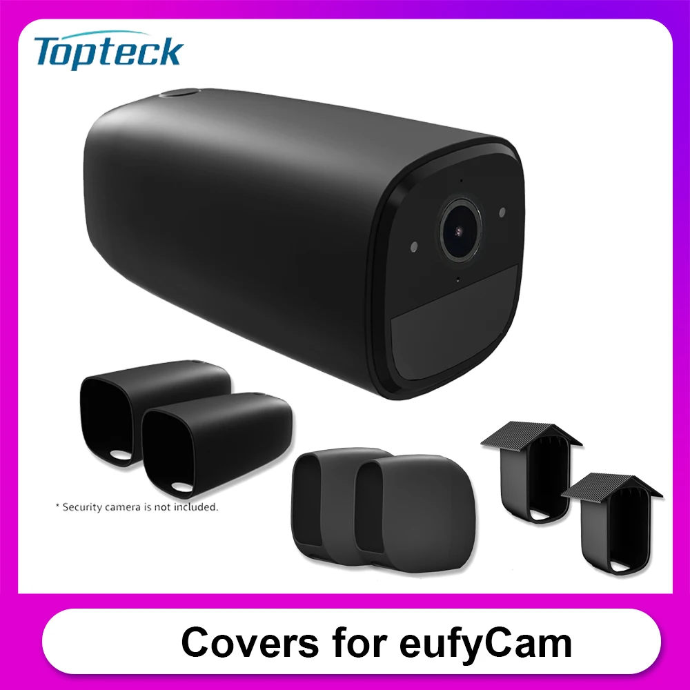 2 шт. силиконовые защитные чехлы для eufyCam Eufy 2C E Анти Царапины Камера Защитная