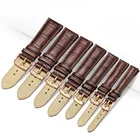 Универсальный кожаный сменный ремешок для часов 12 мм 14 мм 16 мм 18 мм 19 мм 20 мм 21 мм 22 мм 24 мм ремешок для часов