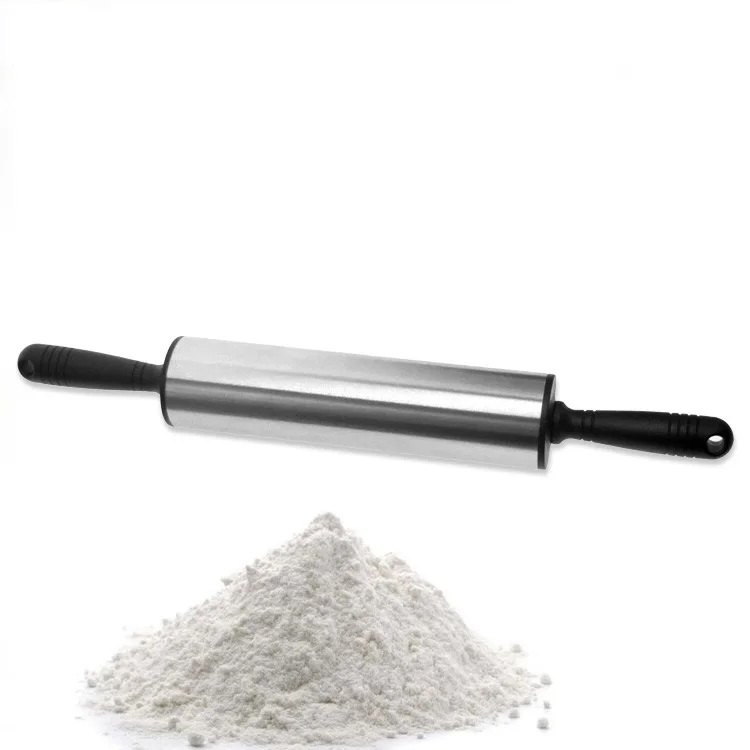 Вертлюги Из Нержавеющей Стали штифт антипригарный тесто ролик для выпечки пиццы