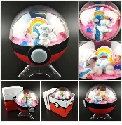 Многоцветный конструктор Покемон Pet pokebolas фигурка Пикачу чармандер, Сквиртл Charizard мяч с монстрами для подарка на день рождения