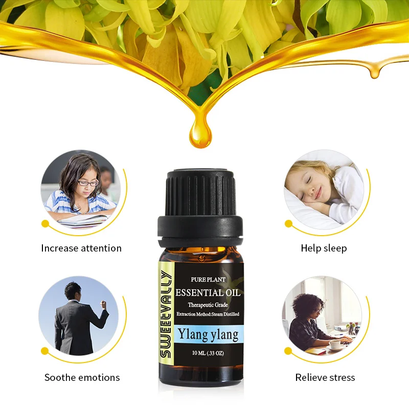 10 мл эфирное масло для снятия стресса увлажнителя воздуха водорастворимое |