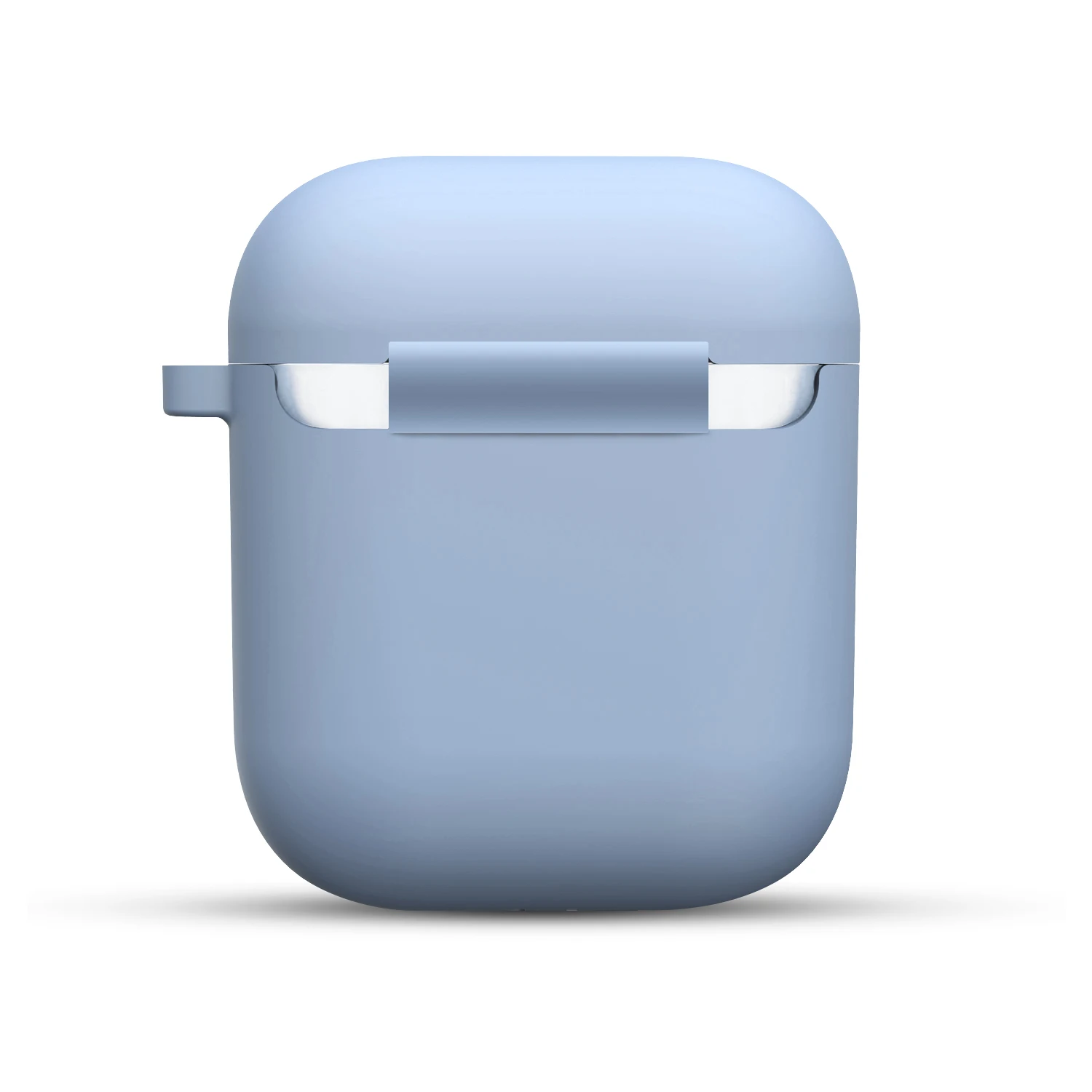 Силиконовый чехол для Apple Airpods 1 2 защитный наушников Защитный с брелоком s |
