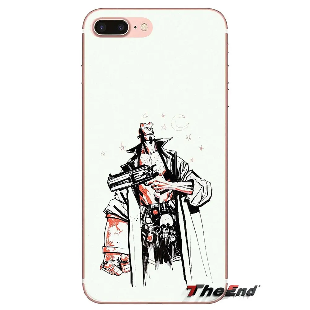 For Oneplus 3T 5T 6T Nokia 2 3 5 6 8 9 230 3310 2.1 3.1 5.1 7 Plus 2017 2018 american Comics hellboy Transparent Soft Shell Case |