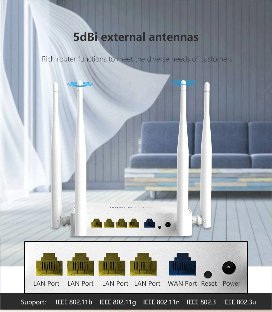 wifi роутер для 4 г WiFi, usb-модем 4 LAN порты внешняя антенна VPN wi-fi маршрутизатор Поддержка zyxel keenetic omni 2/прошивка OpenWRT Wi fi роутер