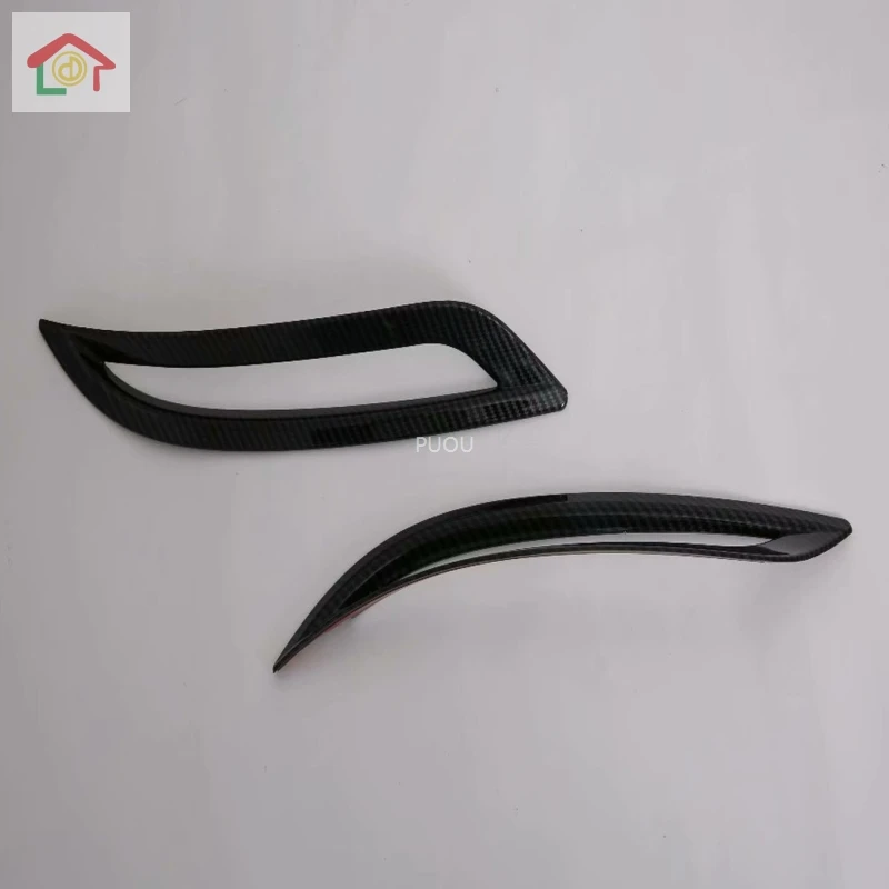 

For Tesla Model 3 2017 2018 2019 2020 ABS Chrome Rear Reflector Fog Light Lamp Cover Trim Bezel Frame Styling Garnish