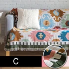 Летнее одеяло для дивана с кисточками, одеяло для кровати, ворсовое дорожное одеяло, s-Чехол, ковер, плед, вязаное одеяло, геометрическое богемное домашнее украшение