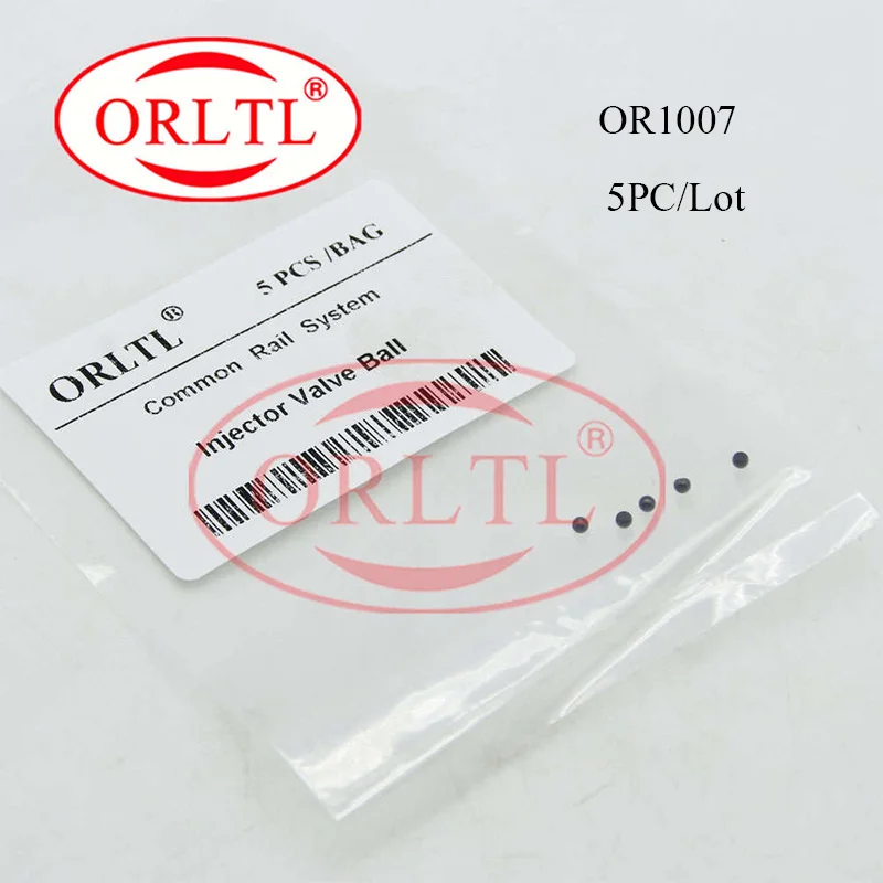 

ORLTL E1022008 5 шт./пакет, = половинчатый шарик для инжекторного клапана с общей топливной магистралью, шарик для регулировки впрыска дизельного топлива для Denso
