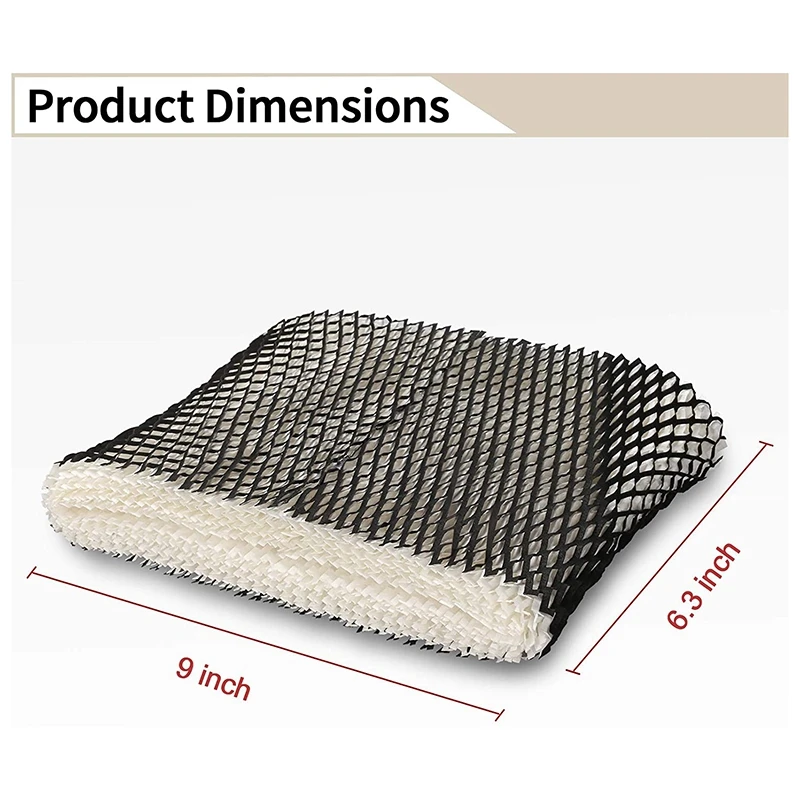 

Humidifier Filter for HWF64 Humidifier for Holmes Filter B, HWF64, HM1730, HM1745, 6 Packs Humidifier Wick Filter