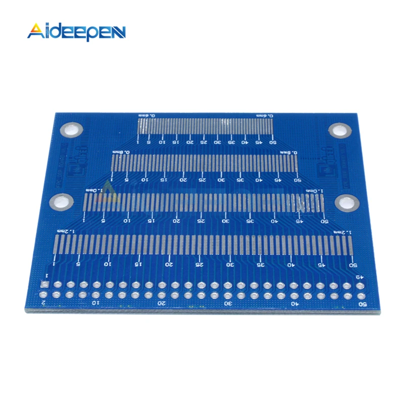 0,5 мм до 1,2 мм Pin Pitch адаптер PCB FPC плата 2,0-3,5 дюймов TFT lcd Интерфейс SMD для DIP H двойная сторона