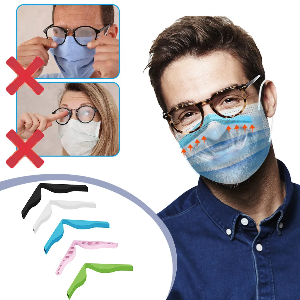 Лидер продаж силиконовая 3d маска для защиты от запотевания мостика носа