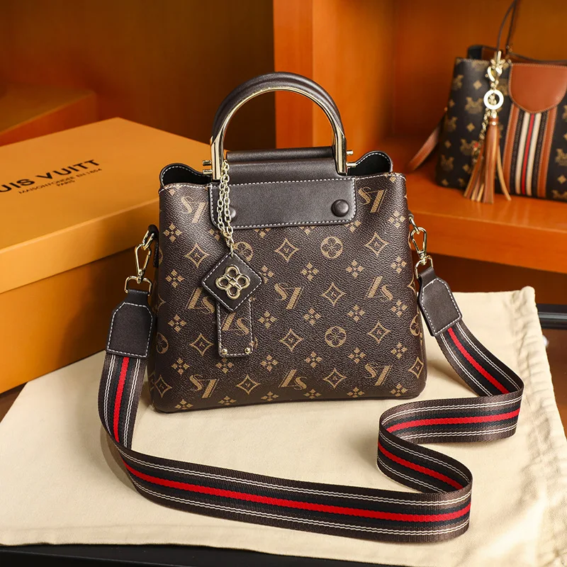 

Luxury Design Brand Retro Printing Crossbody Bag for Women 2021 New Fashion Real Leather Purses and Handbags Bolsos Para Mujer