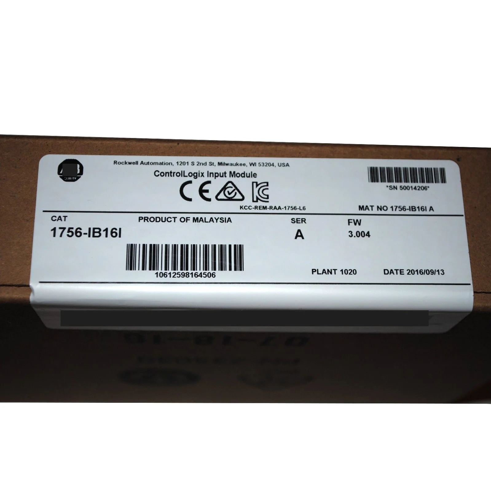 

New Original 1756-IB16I A 1756-IB16I Spot
