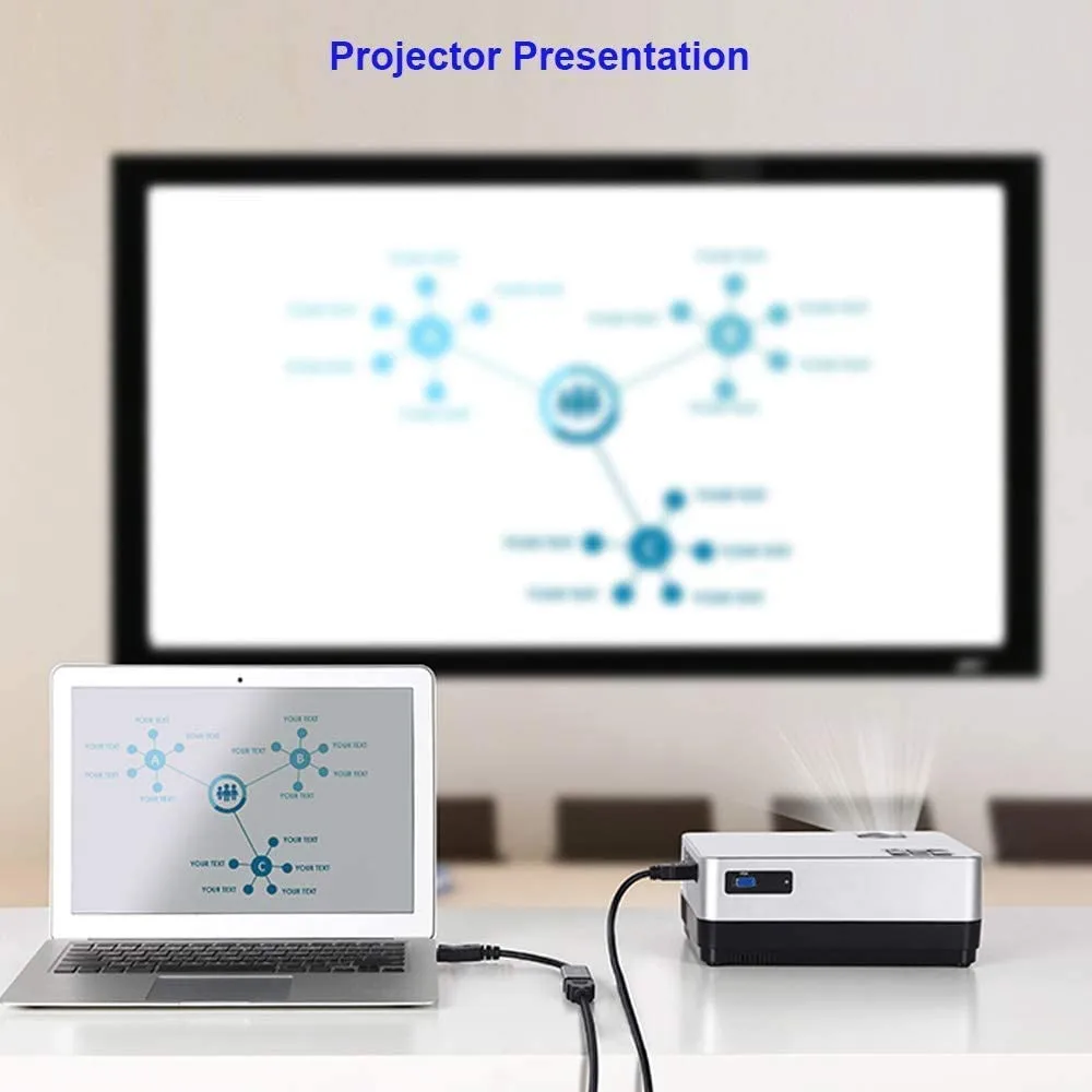 

DisplayPort to HDMI Adapter Male to Female Support 1080P 3D DP to HDMI Adapter Cable Converter for PC Laptops Monitor Projector
