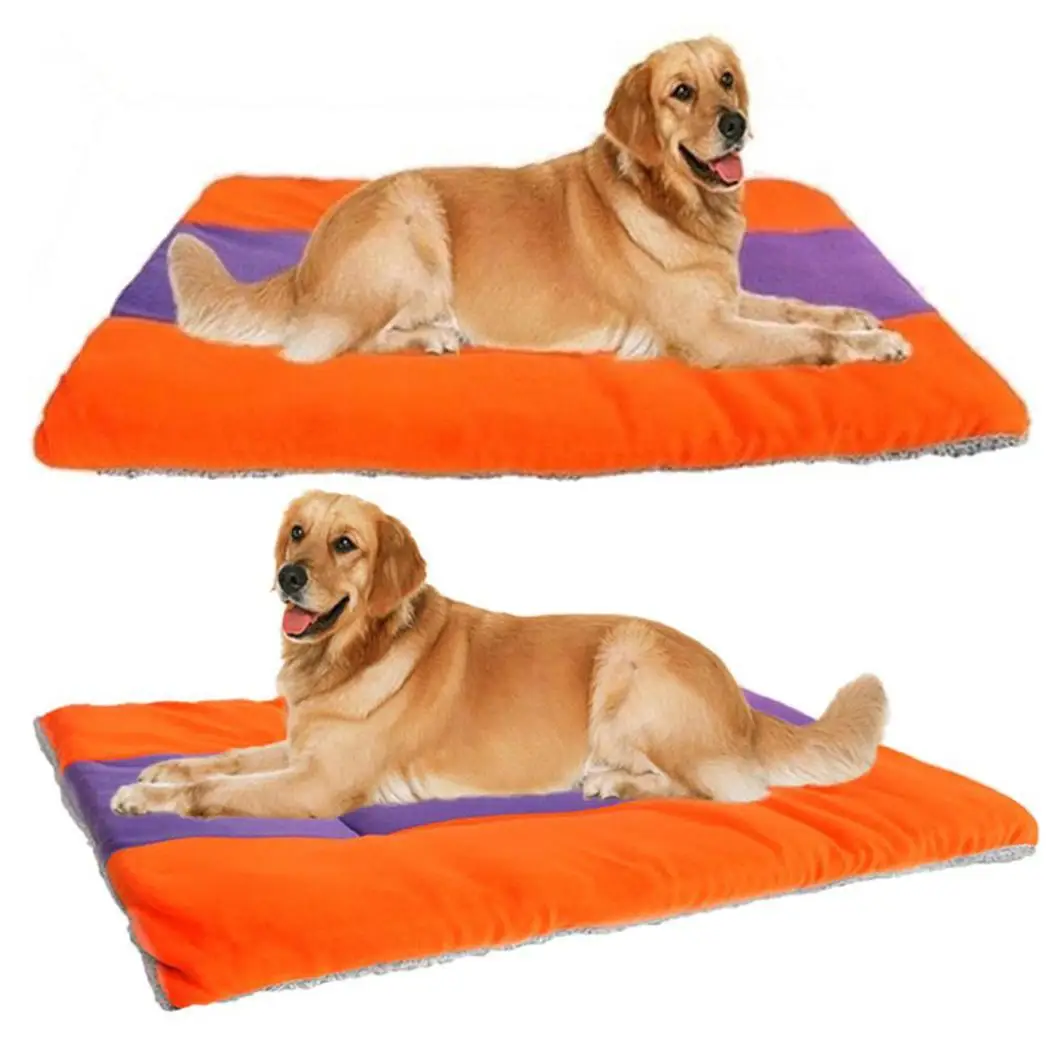 Одеяло для щенка мягкое практичное квадратная форма пэчворк зимнее сохраняющее