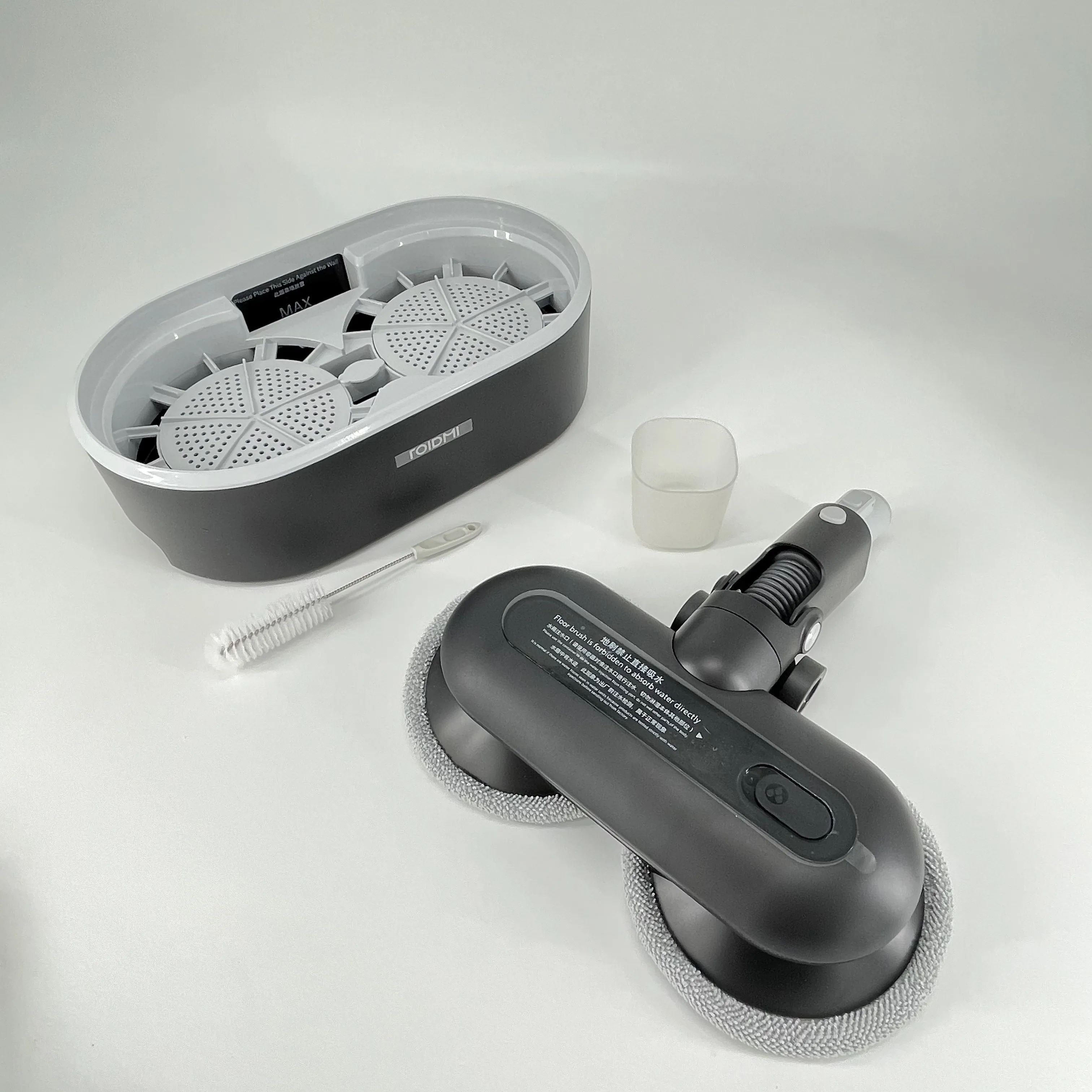 

Roidmi Nex VX/Nex s X20/ X30 PRO Z1 Z1 Air оригинальная самоочищающаяся базовая станция, двойная вращающаяся электрическая тряпка-щетка аксессуары