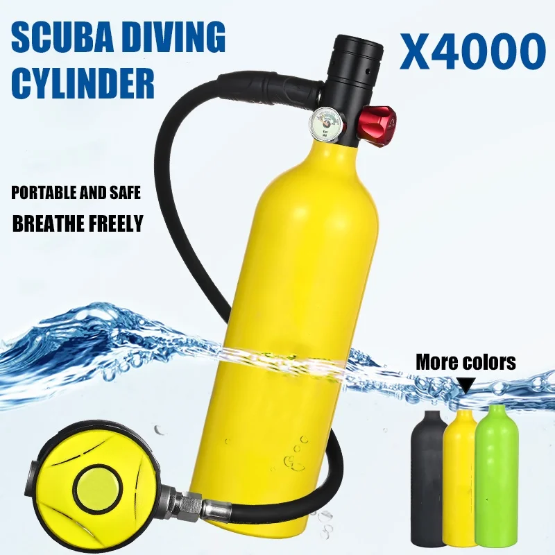 Портативный баллон для подводного плавания PCP 4500psi кислородный с обычным