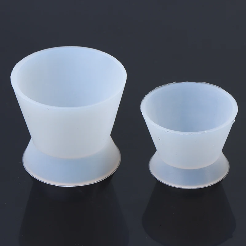 

4pcs Dental Materials Silicone Mixing Bowl Use Teeth Whitening laboratory Tool