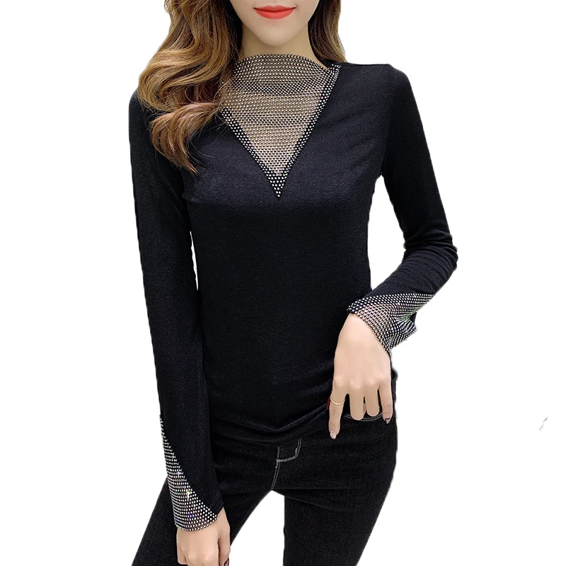 Распродажа одежды блестящие футболки яркая футболка для женщин весна осень 2020