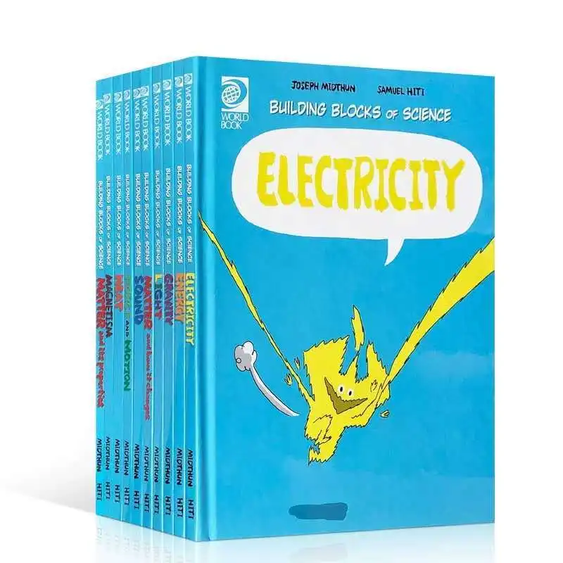 

This is Physics Creature Books Builing Block Oof Pyicl Science English Original Early Childhood Education Scientific Knowledge