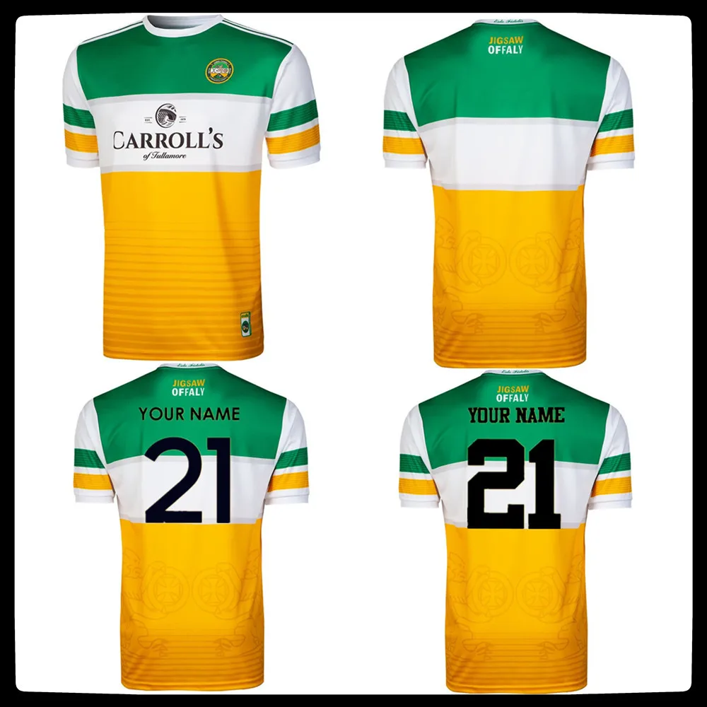 

2021 IRELAND OFFALY TRAINING RUGBY JERSEY size S-3XL-5XL