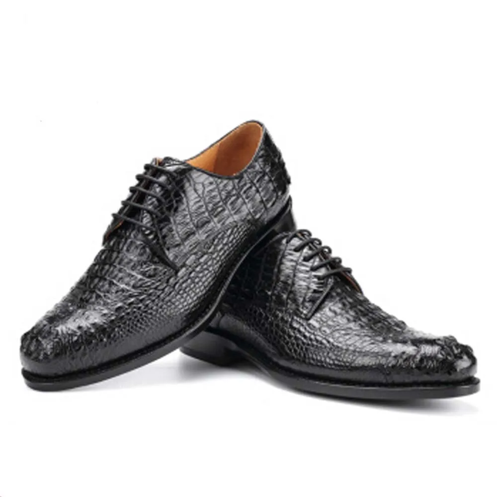 

jianglang new crocodile Leather shoes true crocodile men formal shoes Men dress shoes Thailand import crocodile leather