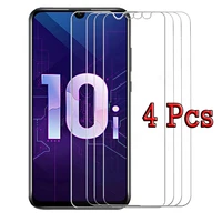 4 pcstempered glass for honor 10i 20 pro 20 lite 8x 9x 9 lite screen protective glass for huawei honor 10 8s 8a 7a 9c 10i glass